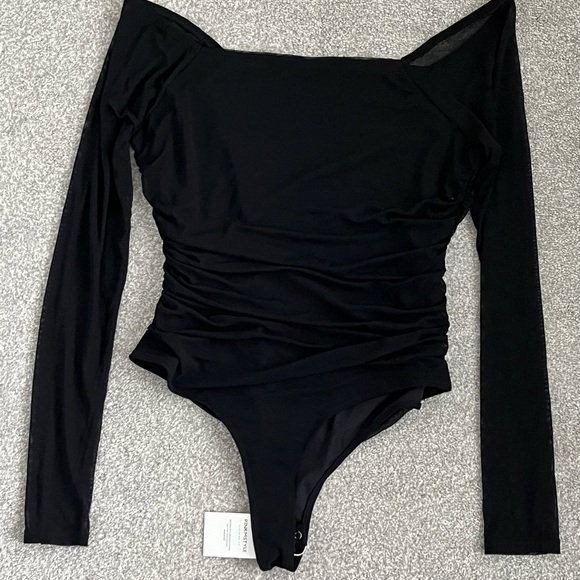 NWT Pink M Style Bodysuit Black Size XL - Picture 7 of 8